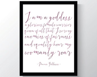 Leslie Knope - Pawnee Goddess - Pawnee - Parks and Recreation - Valentine's Day Gift - 8x10 photo print - Cheap home decor - quote photo