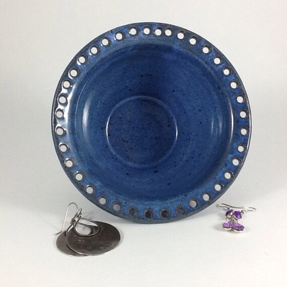 Jewelry Organizer Pottery Jewelry Bowl by CharlotteLeePottery