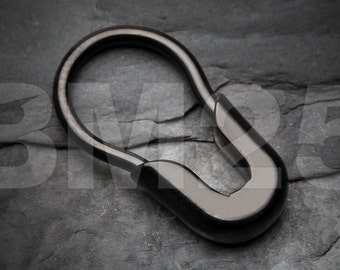 Blackline Safety Pin Shape Septum Retainer Ring