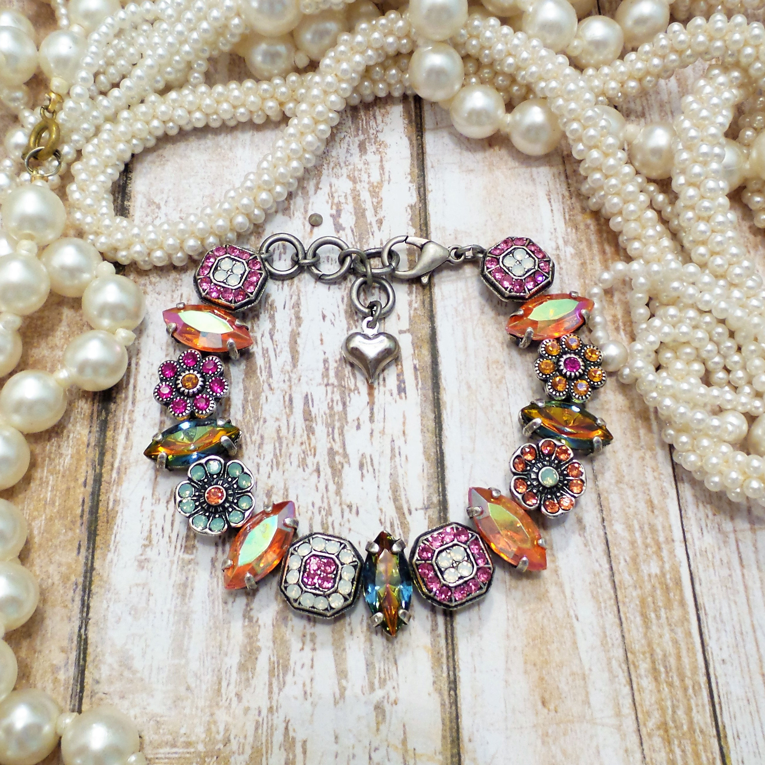 Swarovski bridal jewelrycustom crystal by DKSJewelrydesigns