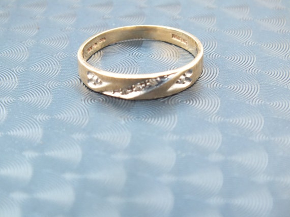 Love Story  10K Yellow Gold  Ring  with Diamonds by 