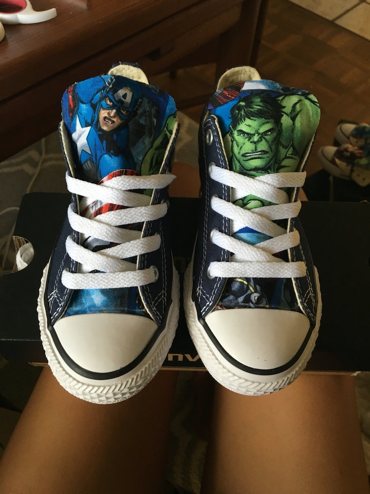 Avengers Marvel Comics Shoes Converse Avengers by ShopWildRose