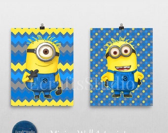 Minion Wall Decor minion wall art | etsy Minion Wall Decor minion wall art | etsy