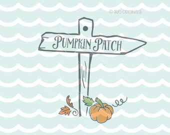 Pumpkin Patch SVG Fall SVG Cricut Explore & more. Cut or Printable. Halloween Pumpkin Patch Fall Autum Sign Pumpkins SVG