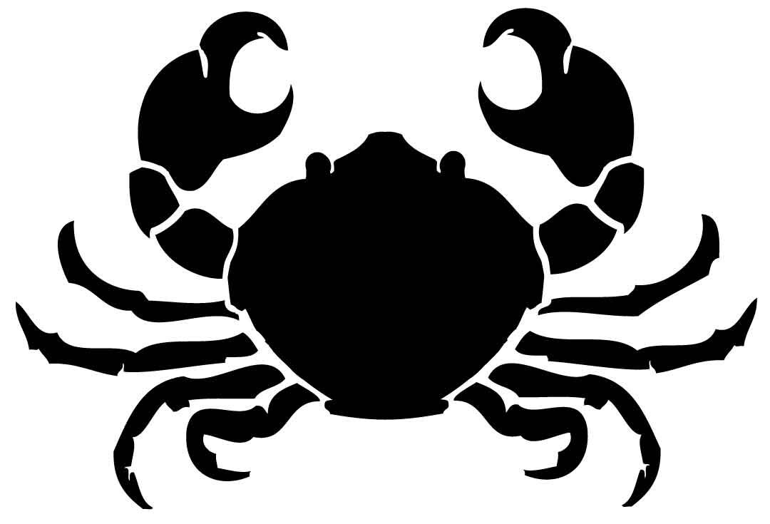 Crab Stencil Printable New Concept