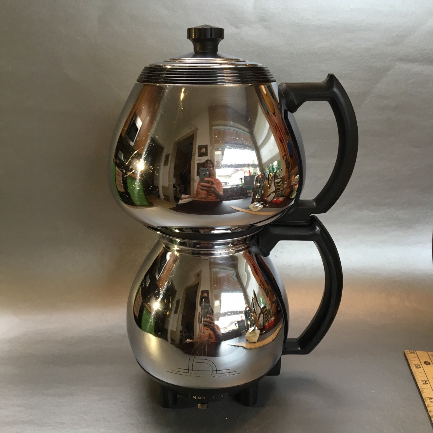 Vintage Sunbeam Coffeemaster C30A Vacuum Chrome 4 cup Coffee