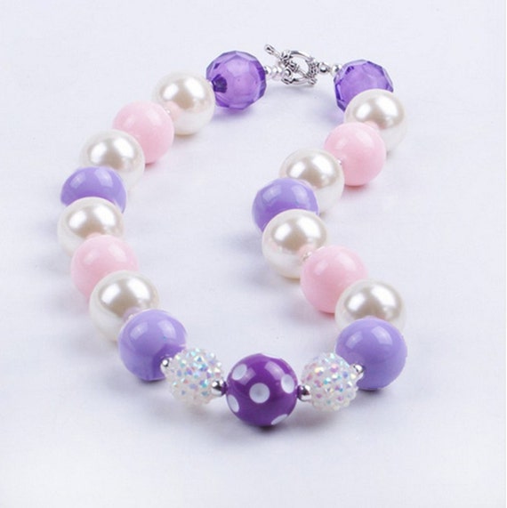 Baby's NecklaceChildren necklace Girl Chunky necklace