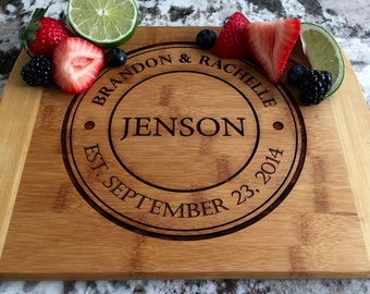 Personalized Cutting Board - 8.5"x11" - 12 Amazing Designs
