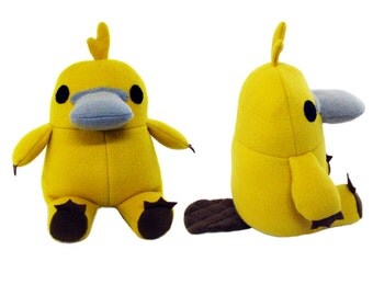 Platypus Stuffed Toy Sewing Pattern PDF INSTANT DOWNLOAD