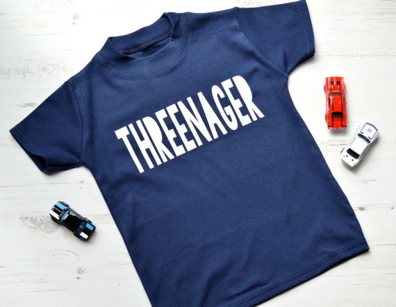 threenager t shirt