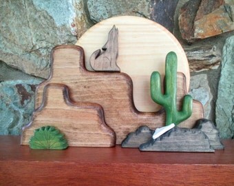 southwestern decor wooden southwestern art desert scene ready to ship wooden home - Southwestern Decor southwestern decor wooden southwestern art desert scene ready to ship wooden home - Southwestern Decor