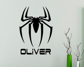 Spiderman Wall Art spiderman wall decal | etsy Spiderman Wall Art spiderman wall decal | etsy