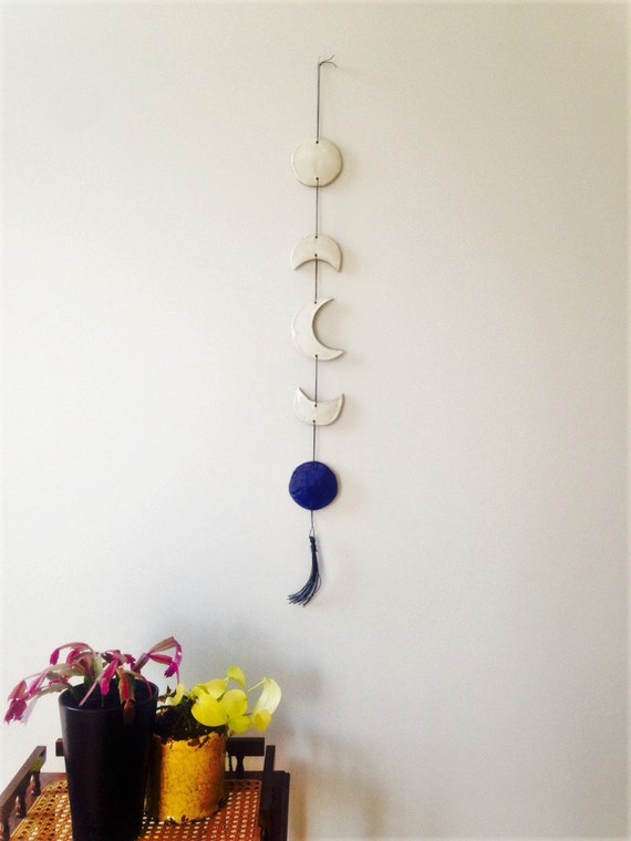 Phases of the Moon Wall Art by OnTheFreshCoast on Etsy