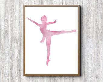 Ballerina Wall Art ballerina wall art | etsy Ballerina Wall Art ballerina wall art | etsy