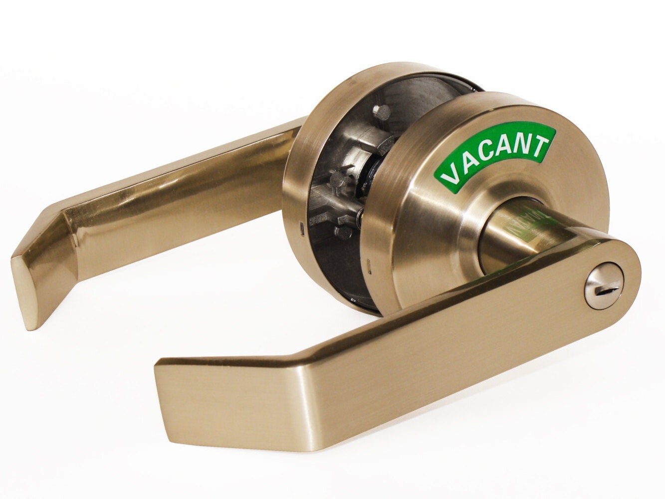 Indicator Door Lock for public restroom with large In Use or