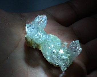 Apophyllite Crystal Cluster on Matrix