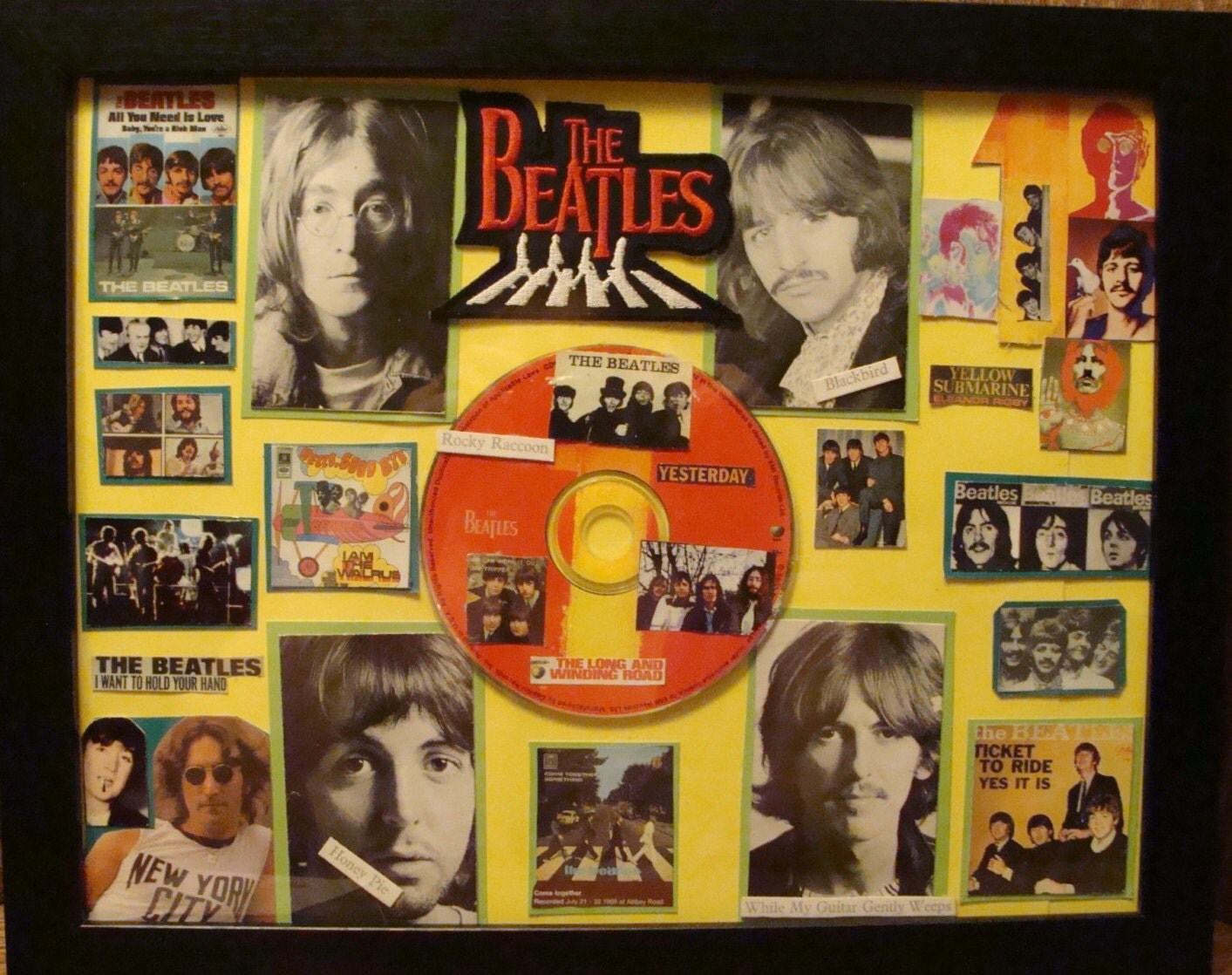 Vintage Beatles memorabilia music lover gift classic rock