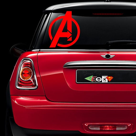 Avenger'sinspired A logo vinyl decal/sticker for by GrownUpGeeks