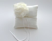 silk wedding ring pillows