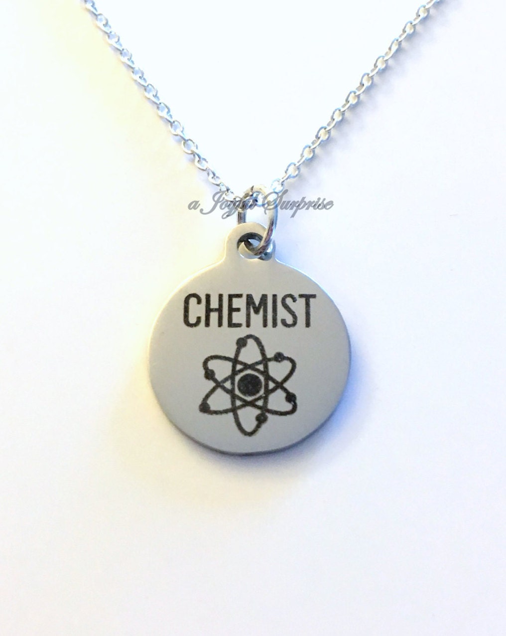 Chemist Jewelry Chemistry Science Necklace Gift for student