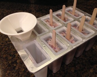 Items similar to Pattern for Crochet Ice Pop Covers Icees Freezer Pops