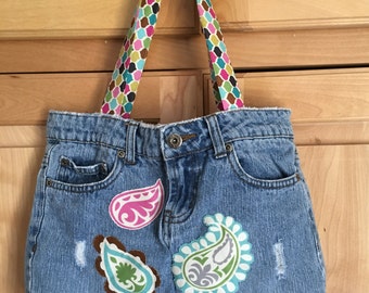 Jean bag | Etsy