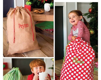Personalized Santa Sacks