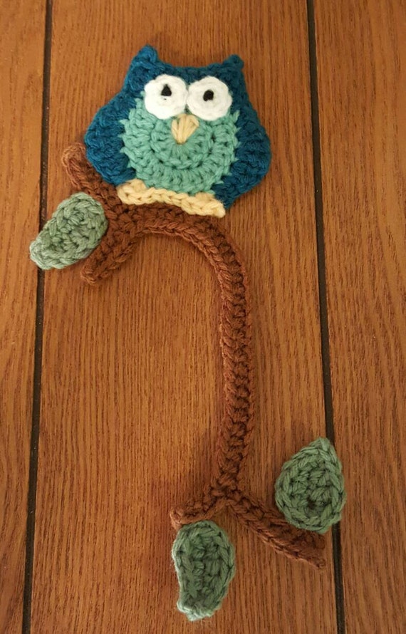 Crochet Owl Bookmark. Handmade.