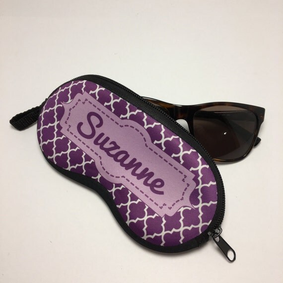 Personalized Eyeglass Case Monogram Eyeglass Case