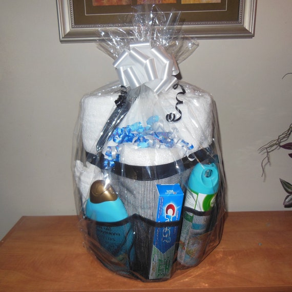 Shower Caddy Gift College Dorm Shower Tote by ReginesPartyBoutique