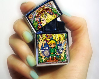 Chrome Lighter unusual lighters The Legend of Zelda lighter cigarette