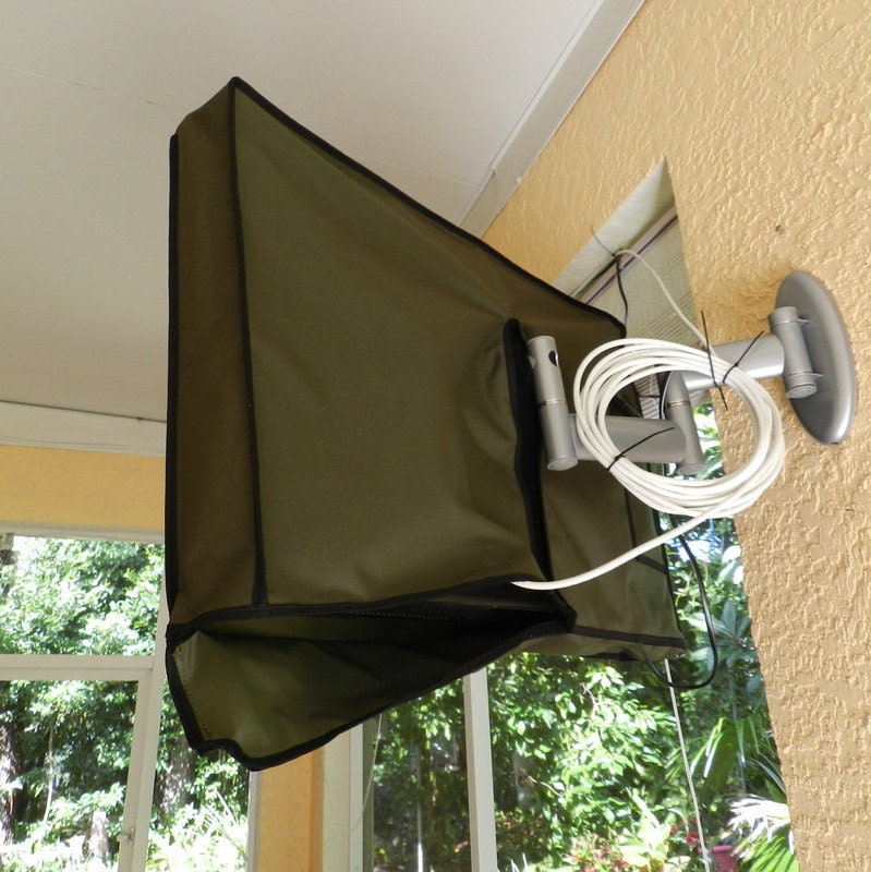 Outdoor Waterproof Tv Cover Naked Full Front Flap