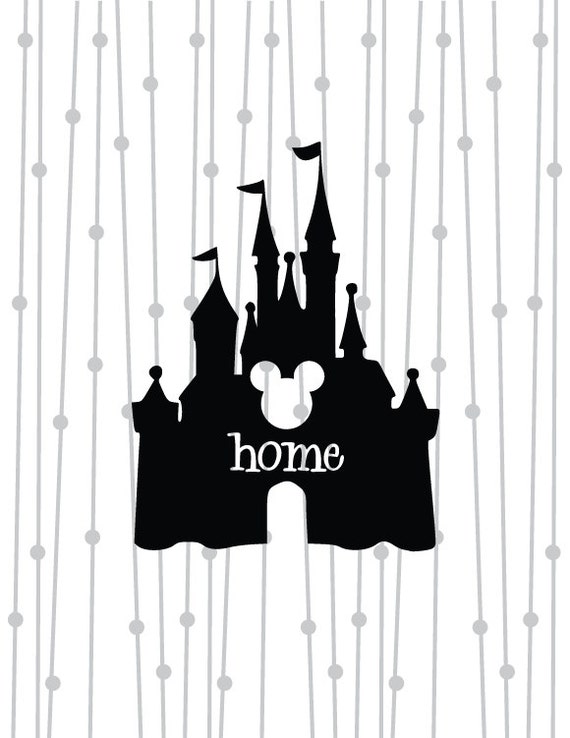 Free Free 106 Disney Castle Silhouette Svg SVG PNG EPS DXF File