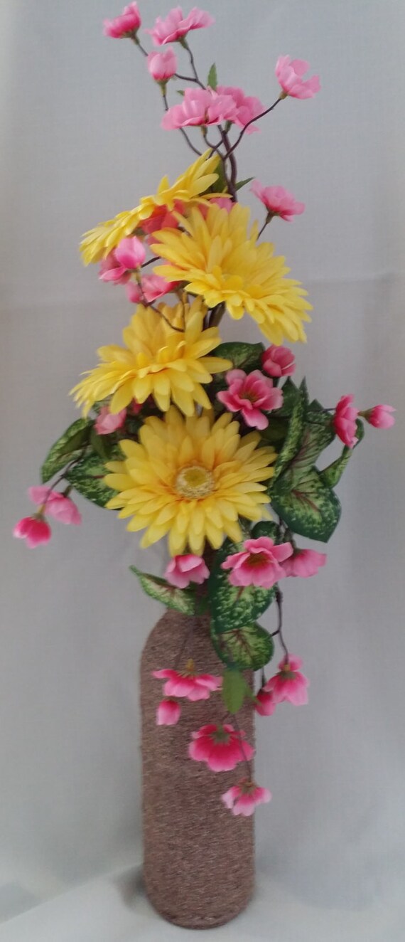 Yellow Gerber Daisies 1 Silk Flowers Silk by