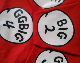 BIG 1 Thing Little 1 Thing Little 2 Thing G Big Big Little Sorority Shirts big sister little sister etc.