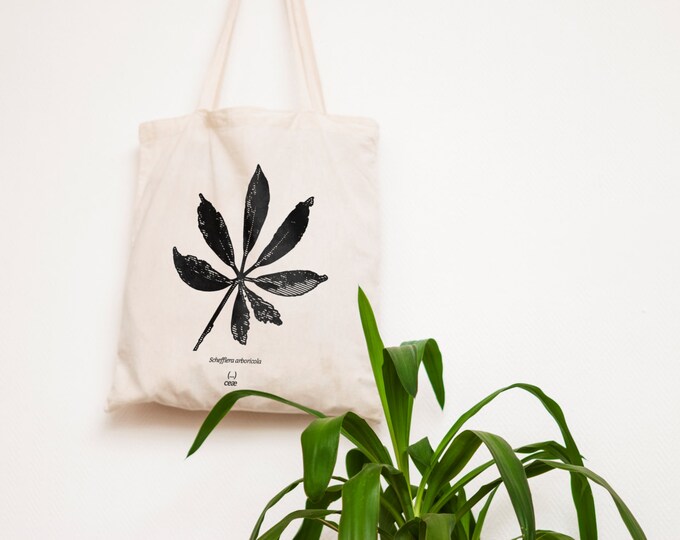 PROMOTION - Tote bag - Schefflera arboricola