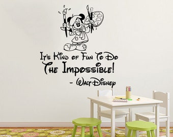 Mickey mouse quotes | Etsy