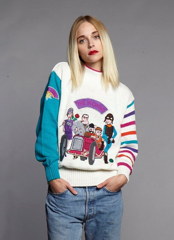 80s turtleneck outfit