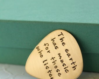 Personalized Guitar Pick - Custom Guitar Pick - Music Lovers Gift - Musician Gift - Personalized Guitar Pick - Personalized Gift for Men -
