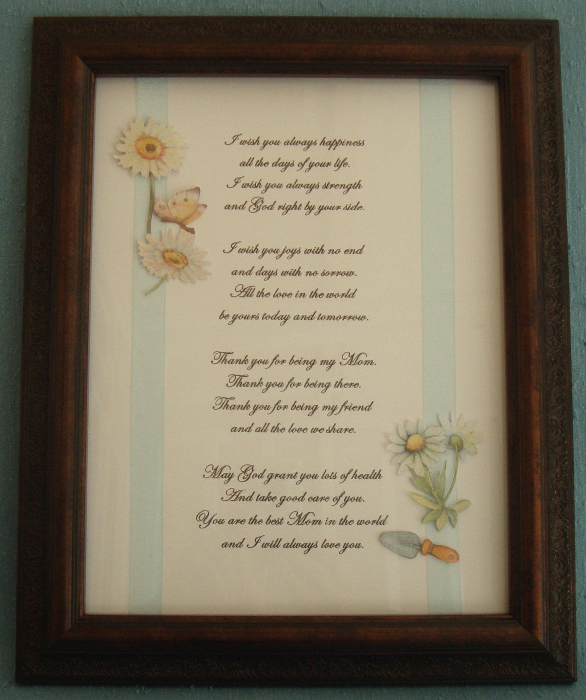 Moms Framed Poem