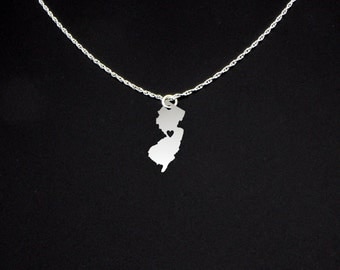 New Jersey Necklace - New Jersey Jewelry - New Jersey Gift