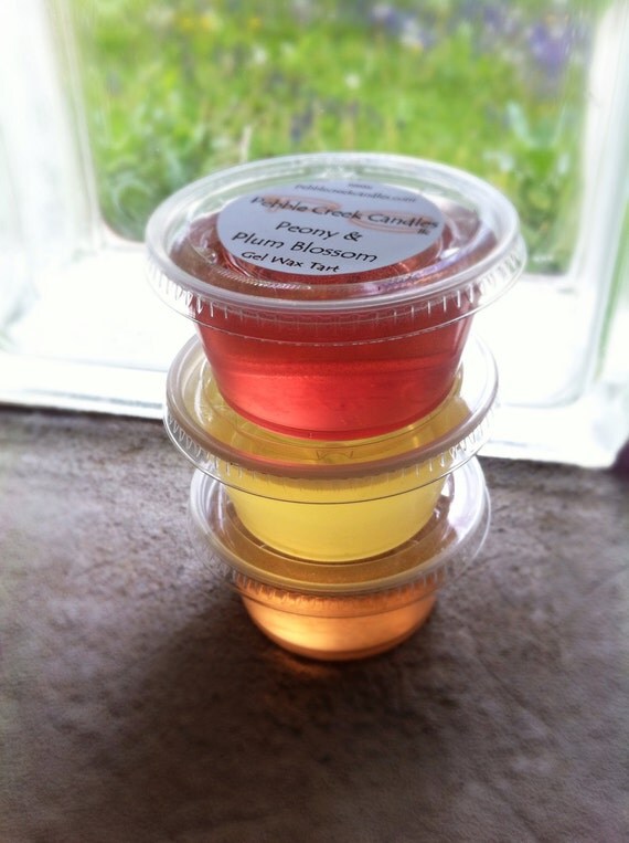 Gel Candle Wax Melts Pick Any 3 Scents Tarts Sampler Pack