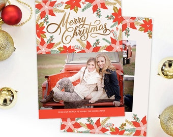 christmas photo card templates for photoshop