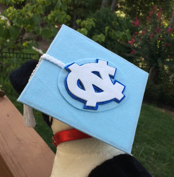University of North Carolina UNC Tar Heels Dog Graduation Cap
