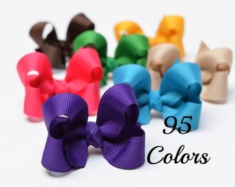 Baby Hair Bows, Girls Hair Bows, Hair Bows, Toddler Hair Bows, Baby Bows, Small Bows Hair Bows, Hair Bows for Girls, Hairbows, Bow Clip, 200