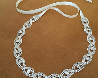 Wedding Headband - Rhinestone Headband