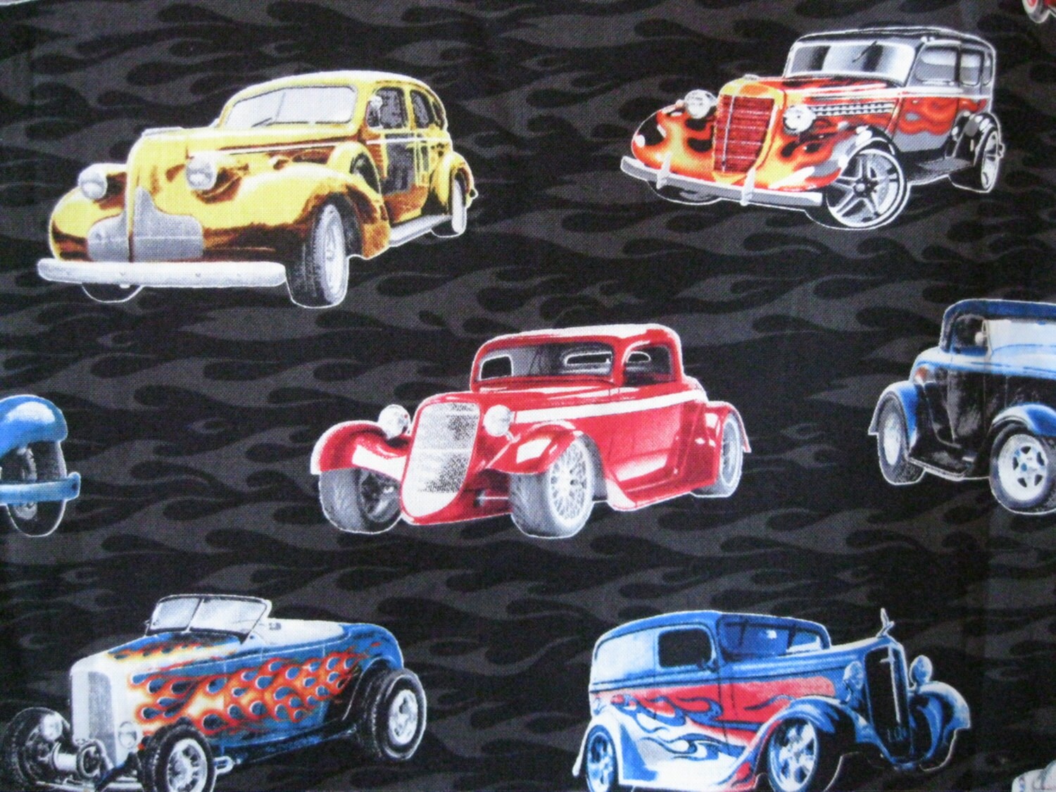 Hot Rod fabric by Exclusively Quilters