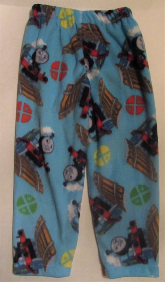 Train fleece pajama bottoms,Thomas the train pajamas,kids Thomas the Train pajamas,Thomas the train gift for girls and boys,kids fleece