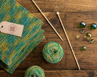 Bamboo Scarf Knitting Kit DIY - Suitable for Beginners