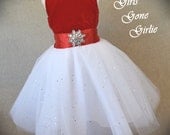 Toddler Christmas dress , girls Christmas dress , toddler red velvet holiday dress , fancy special occasion dress , ready to ship size 4 Toddler Christmas dress , girls Christmas dress , toddler red velvet holiday dress , fancy special occasion dress , ready to ship size 4